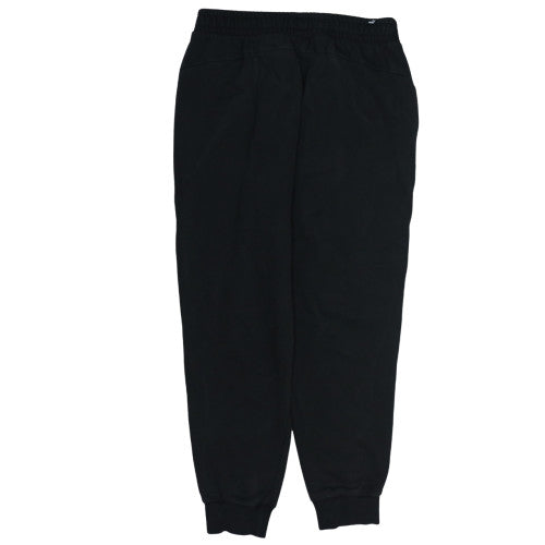 Puma Men's Black Jogger Sweatpants L Elastic Waist Sportswear