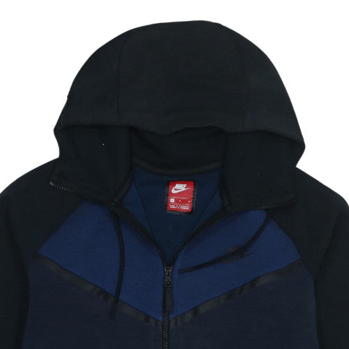 Nike Men's Blue Full Zip Hoodie Size M Regular Fit Sportswear