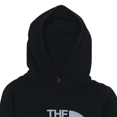 The North Face Boys Black XL Pullover Hoodie Cotton Logo Sweatshirt