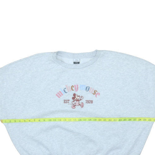 Disney Classics at George Women's Grey XL Sweatshirt Mickey Mouse 1928 Print
