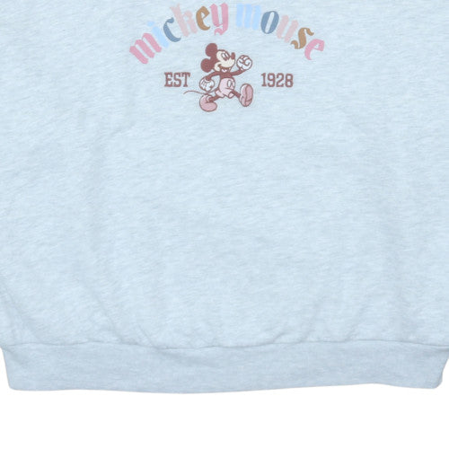 Disney Classics at George Women's Grey XL Sweatshirt Mickey Mouse 1928 Print