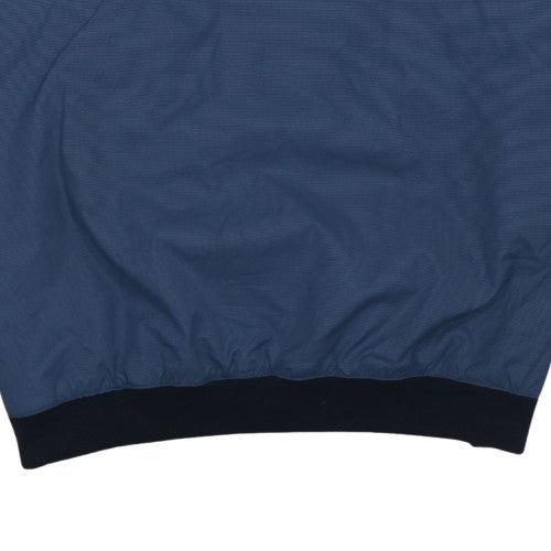 Woodlake Men's Blue V-Neck Pullover Sweatshirt Size L