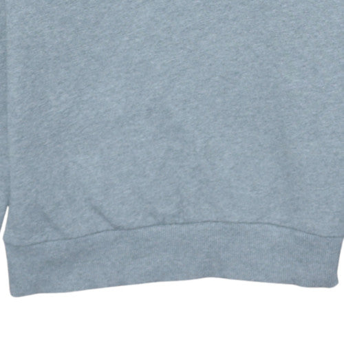 Fred Perry Men's Grey 1/4 Zip Sweatshirt Classic Logo M