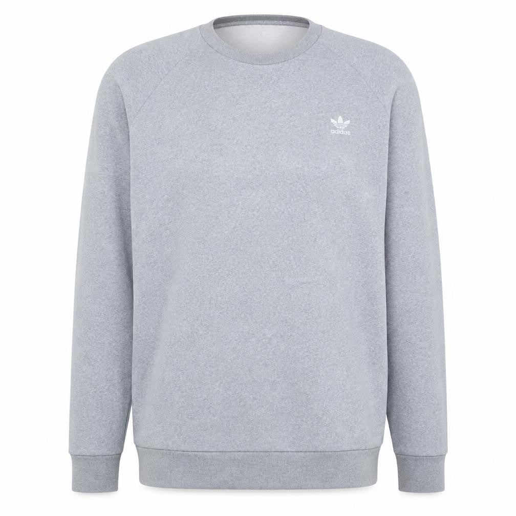Adidas Men's Grey XL Pullover Crew Neck Sweatshirt