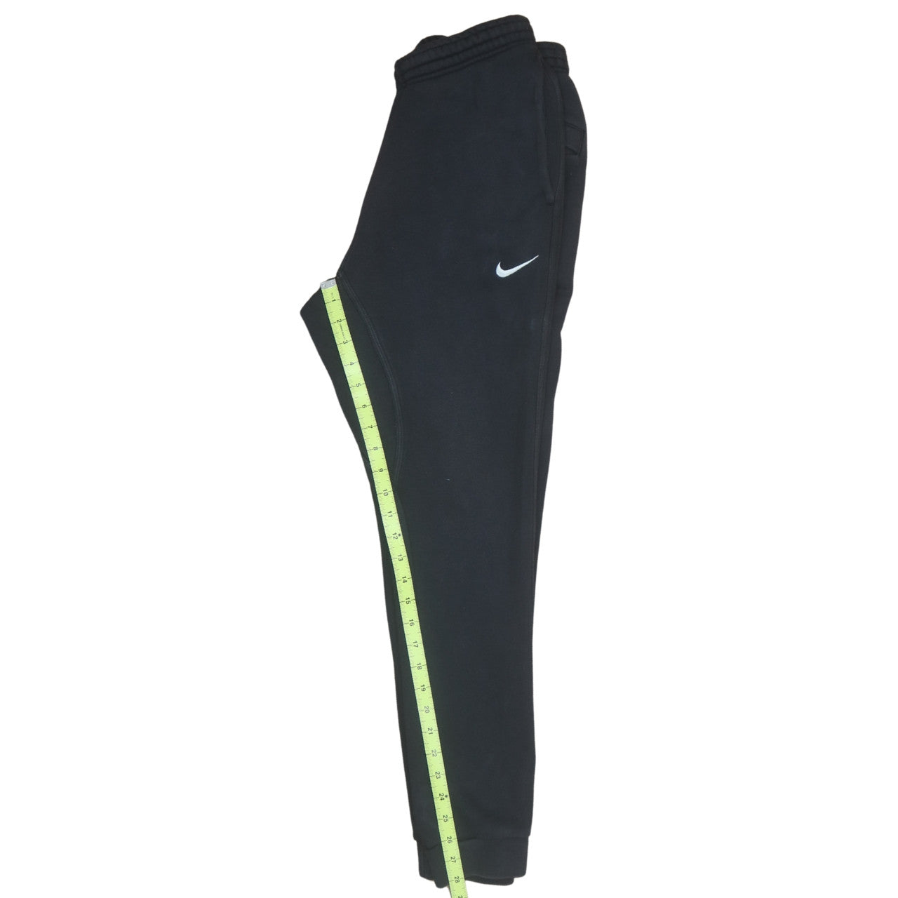 Nike Men's Black Jogger Trousers Size M Fleece Regular Fit