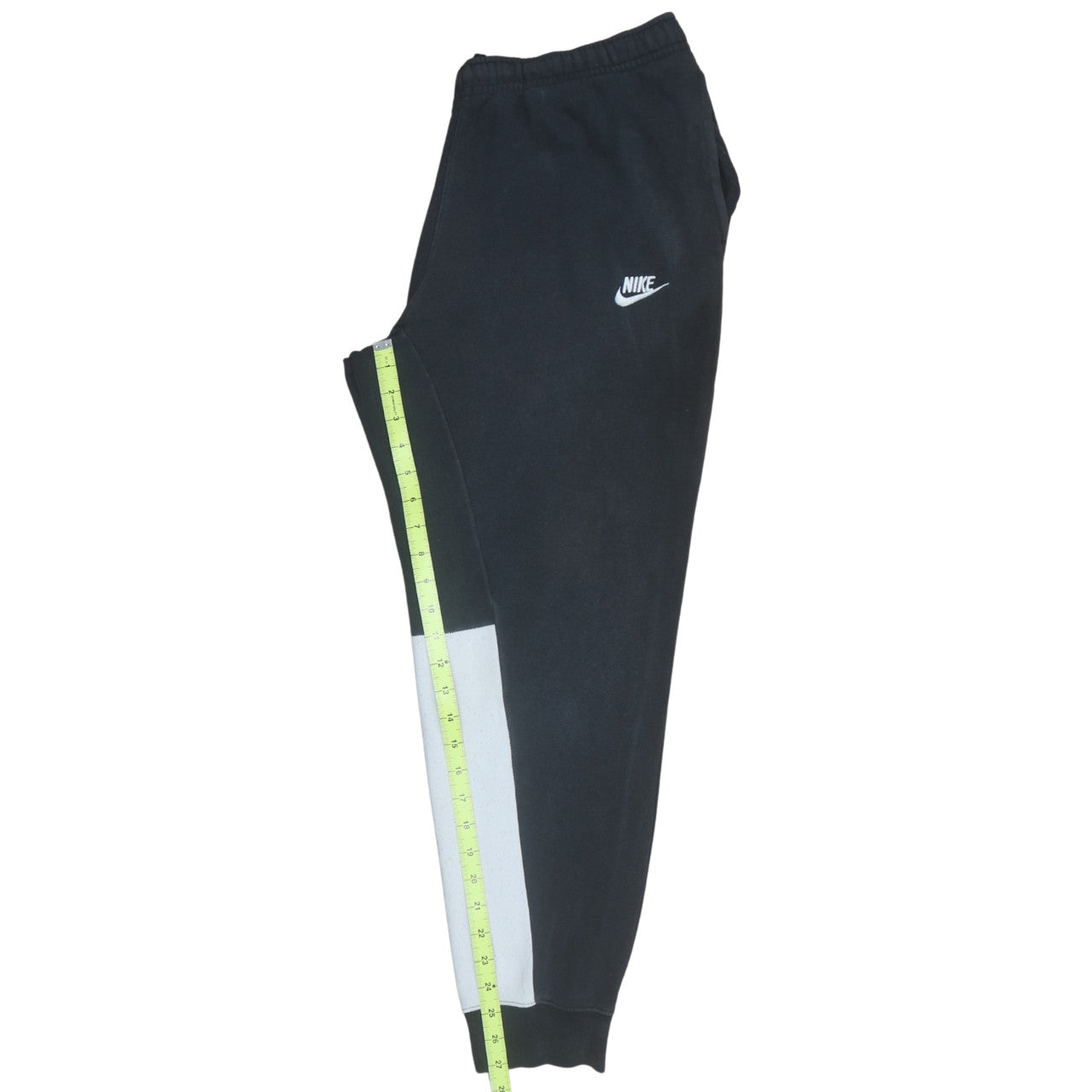 Nike Men's Black Jogger Trousers Size M Fleece Regular Fit