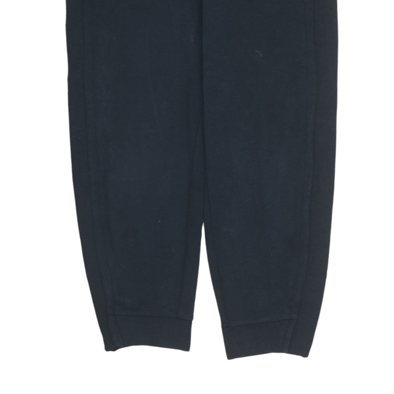 Adidas Womens Black Jogger Sweatpants Size 12-14 Regular Fit Fleece