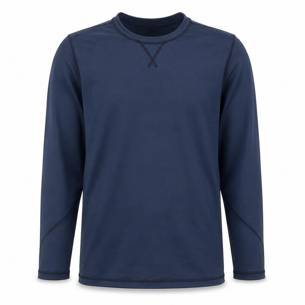 Decathlon Men’s Blue Long Sleeve Athletic Polyester T-Shirt Size L