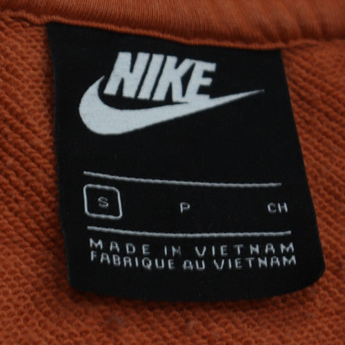 Nike Men's Brown Crew Neck Cotton Sweatshirt Size S
