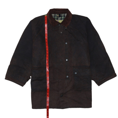 Ben Nevis Men’s Brown Waxed Outdoor Jacket L Regular Fit