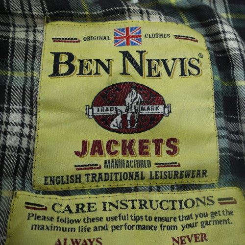 Ben Nevis Men’s Brown Waxed Outdoor Jacket L Regular Fit