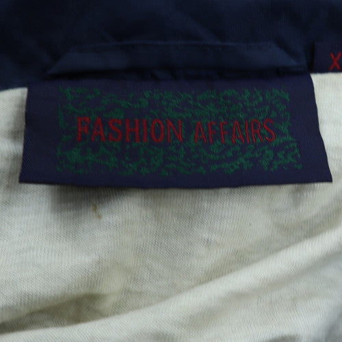 Fashion Affairs Men's Multicoloured XL 90s Hooded Windbreaker Jacket
