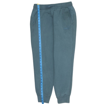 Back view of Puma Men Blue Regular Fit Jogger Sweatpants M