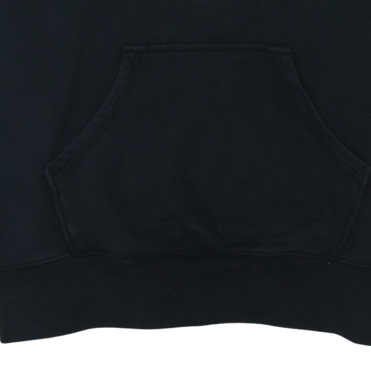 Adidas Women Black Small Pullover Hoodie 3-Stripes Logo Cotton Blend