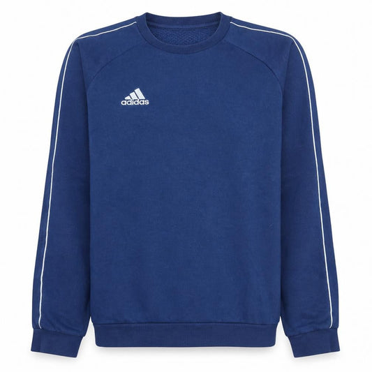 Adidas Men's Blue Crew Neck Pullover Sweatshirt Size S