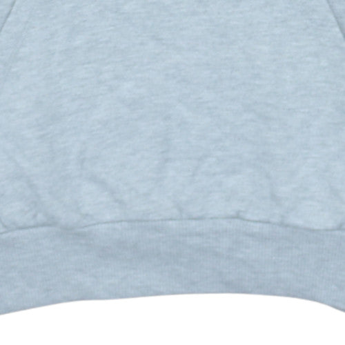 Disney Women Grey Mickey Mouse Organic Cotton Pullover Hoodie M