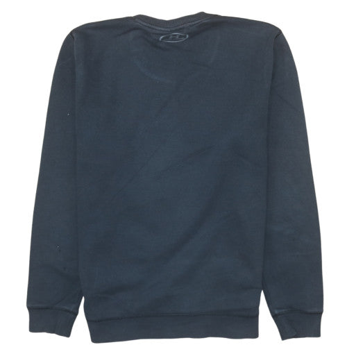 Under Armour Men's Black Medium Pullover Sweatshirt Crew Neck Fitted