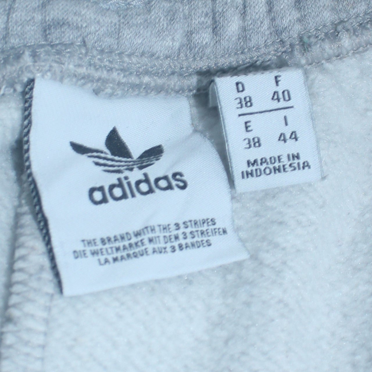Adidas Womens Grey Sweatpants Size 12 Jogger Style Drawstring Waist