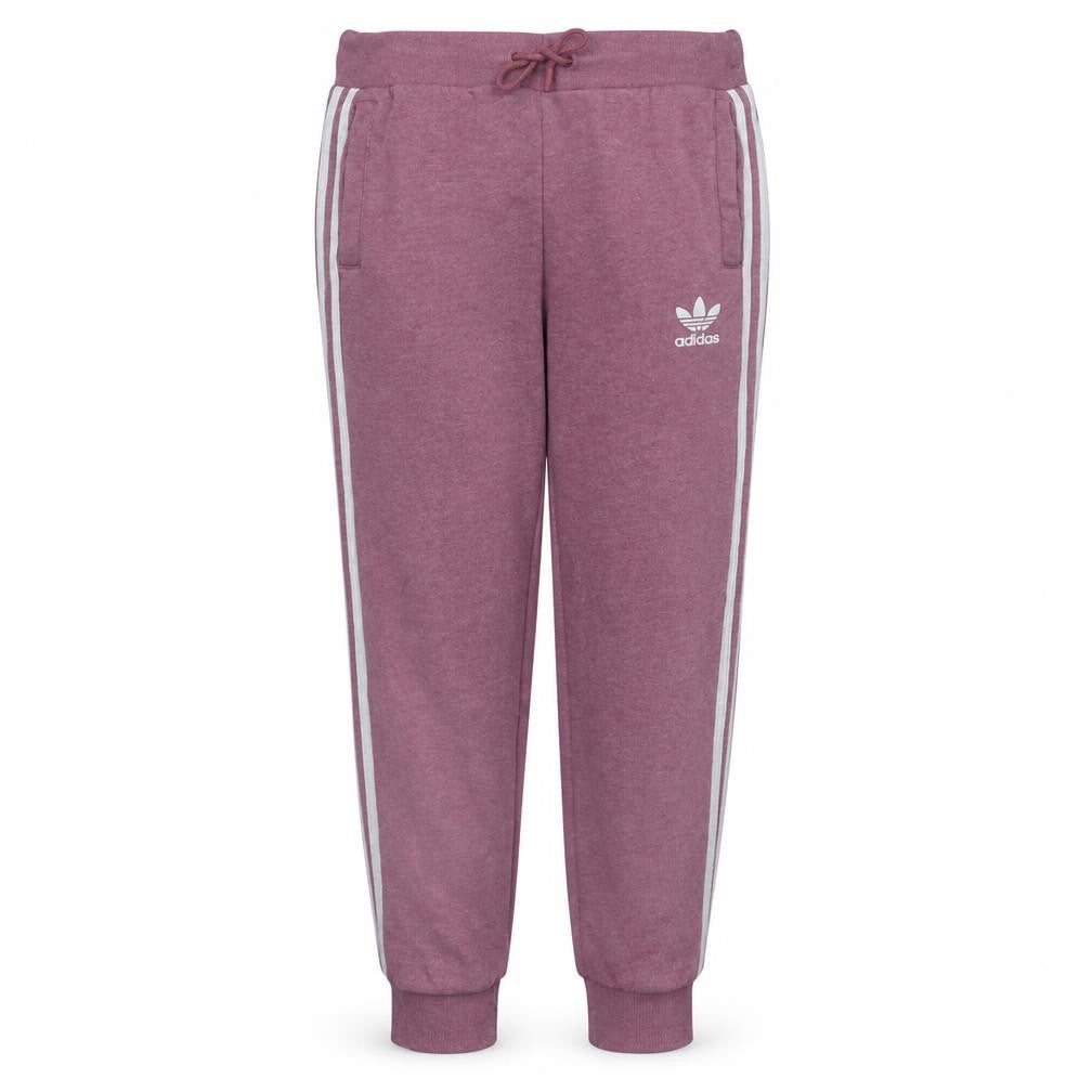 Adidas Womens Mauve Sweatpants Size 14 Jogger Style Cotton Blend