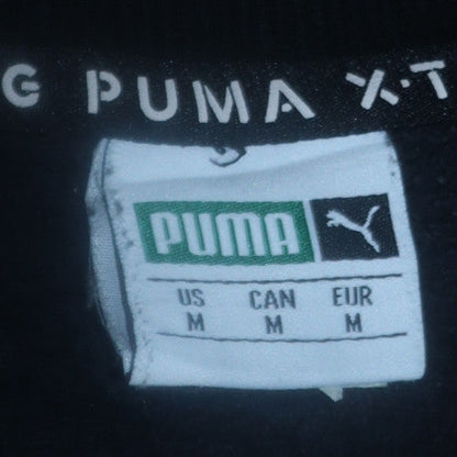 Additional view of Puma Men's Black Crew Neck Logo Sweatshirt, size M
