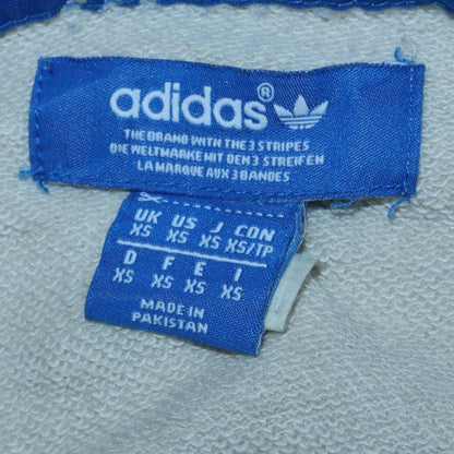 Additional view of Adidas men’s beige crew neck pullover sweatshirt xs classic logo