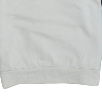 Additional view of Adidas men’s beige crew neck pullover sweatshirt xs classic logo