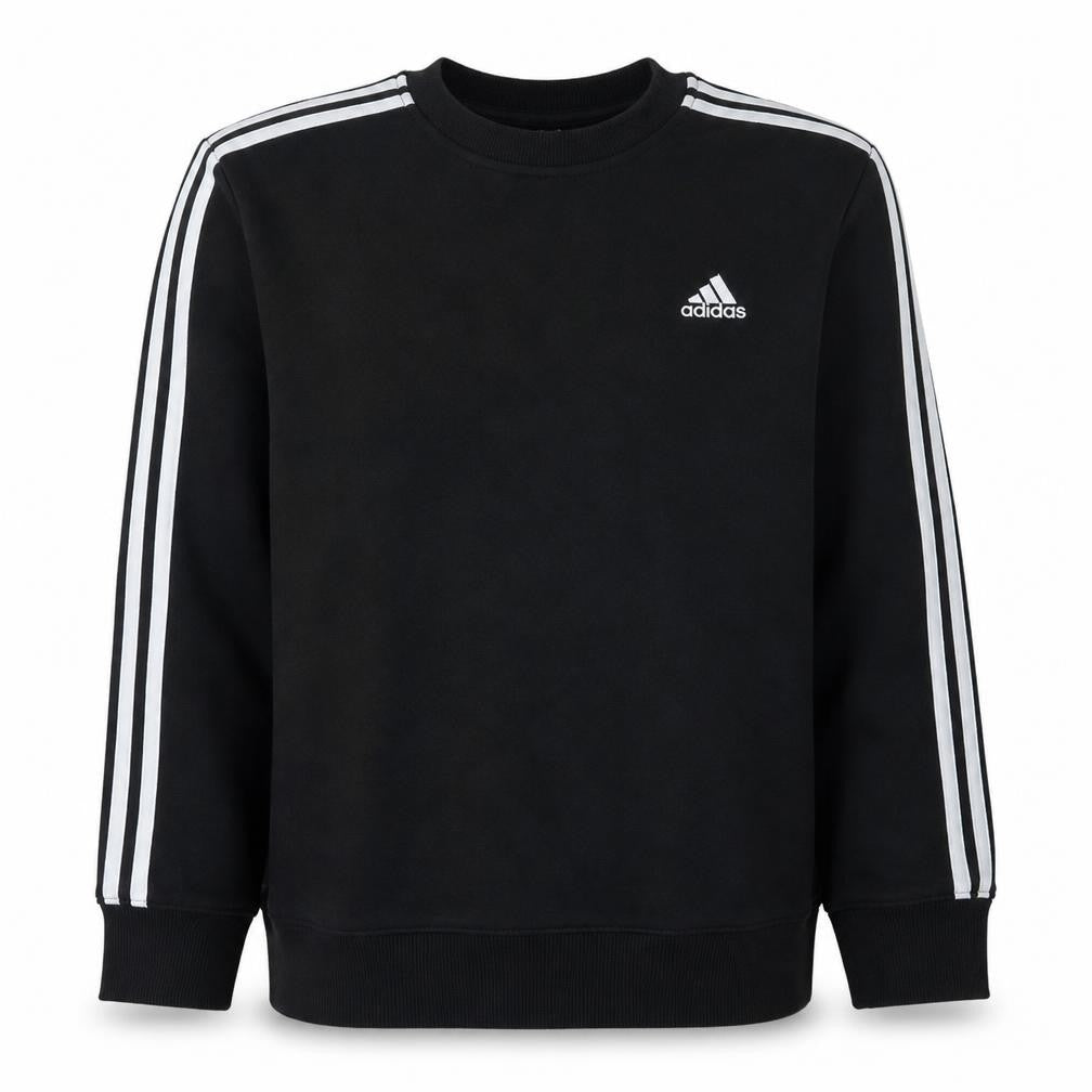 Adidas Women Black M Sweatshirt Crew Neck Long Sleeve Pullover