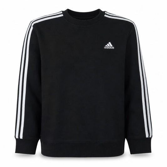 Adidas Women Black M Sweatshirt Crew Neck Long Sleeve Pullover