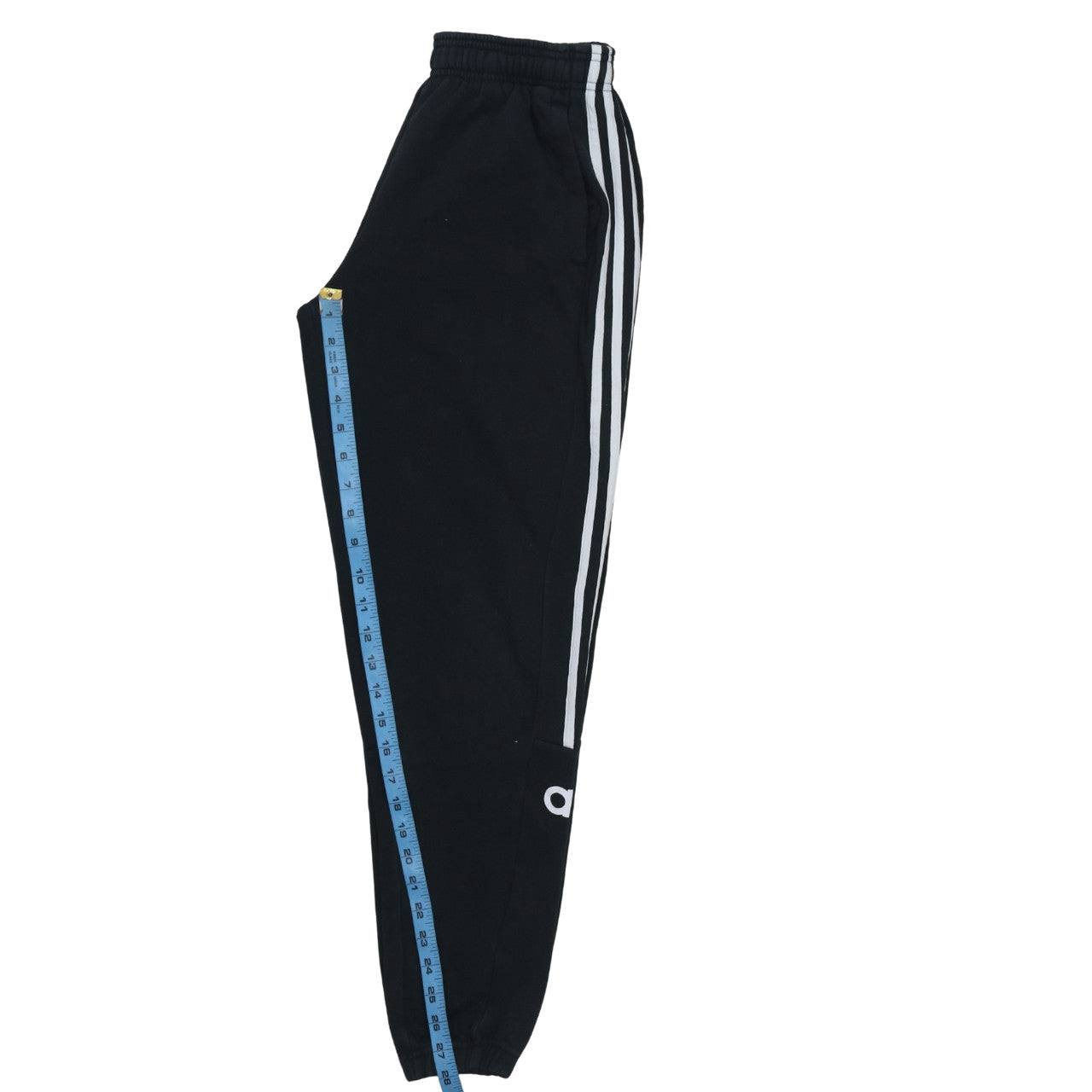 adidas Boys Black Jogger Trousers 13-14 Years Elastic Waist Sportswear