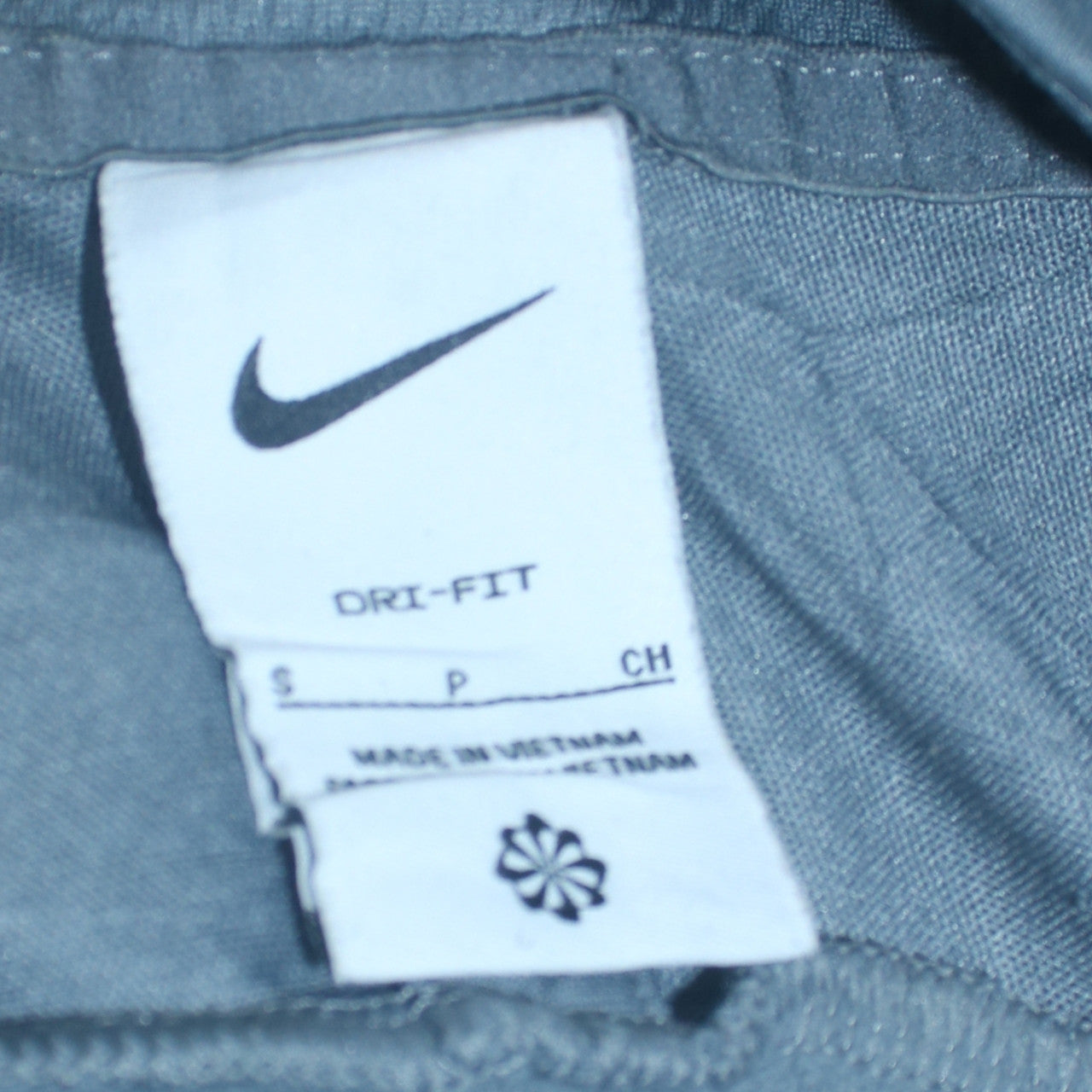 Nike Men's Grey 1/4 Zip Dri-Fit Long Sleeve Sports Sweatshirt Size S
