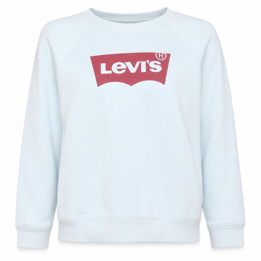 Levi's Women's White Crew Neck Pullover Sweatshirt M