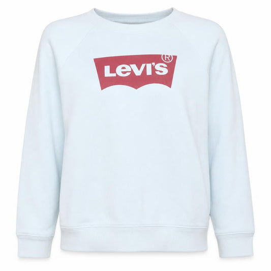 Levi's Women's White Crew Neck Pullover Sweatshirt M