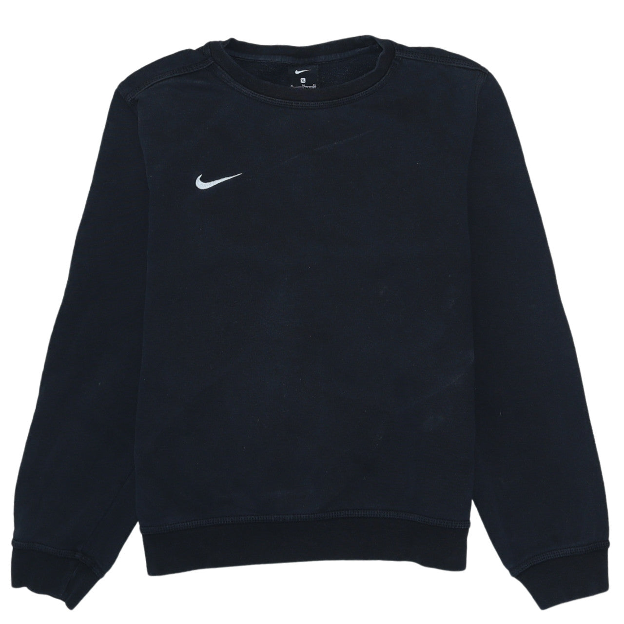 Nike Girls Black XL Fleece Pullover Sweatshirt Long Sleeve Sportswear