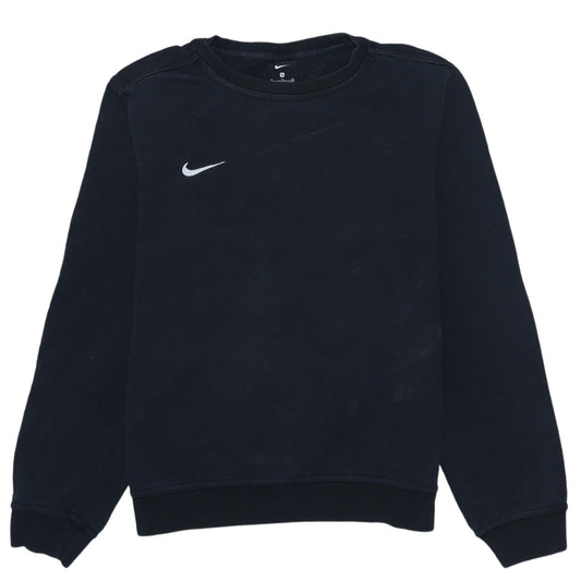 Nike Girls Black XL Fleece Pullover Sweatshirt Long Sleeve Sportswear