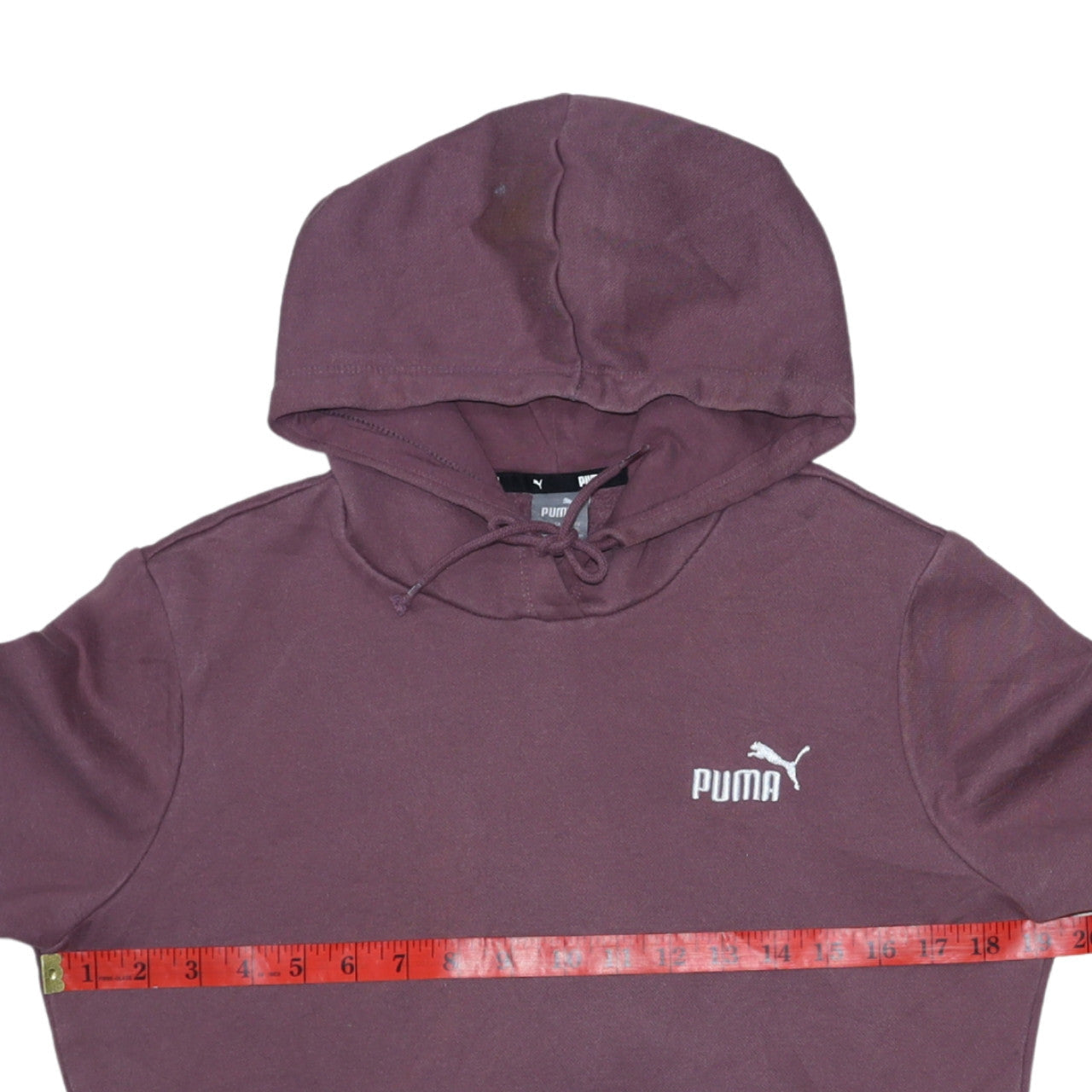 Puma Boys Purple Pullover Hoodie XL Cotton Blend Casual Sweatshirt