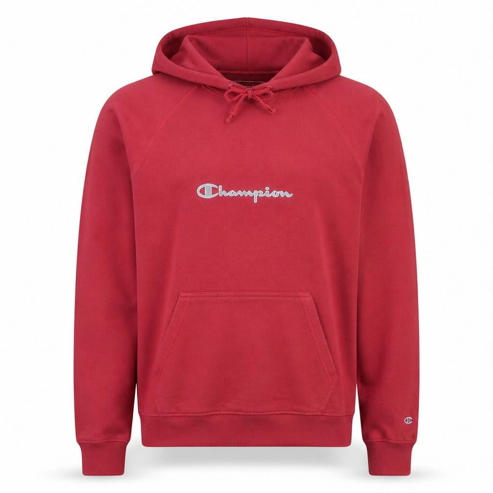 Champion Men's Red XL Pullover Hoodie Sweatshirt Athletic Fit