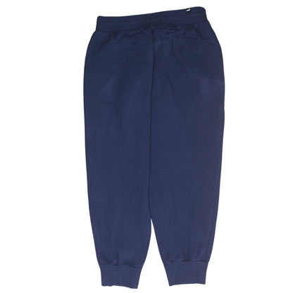 Brand and care label for Puma Men's Blue Jogger Sweatpants M Regular Fit