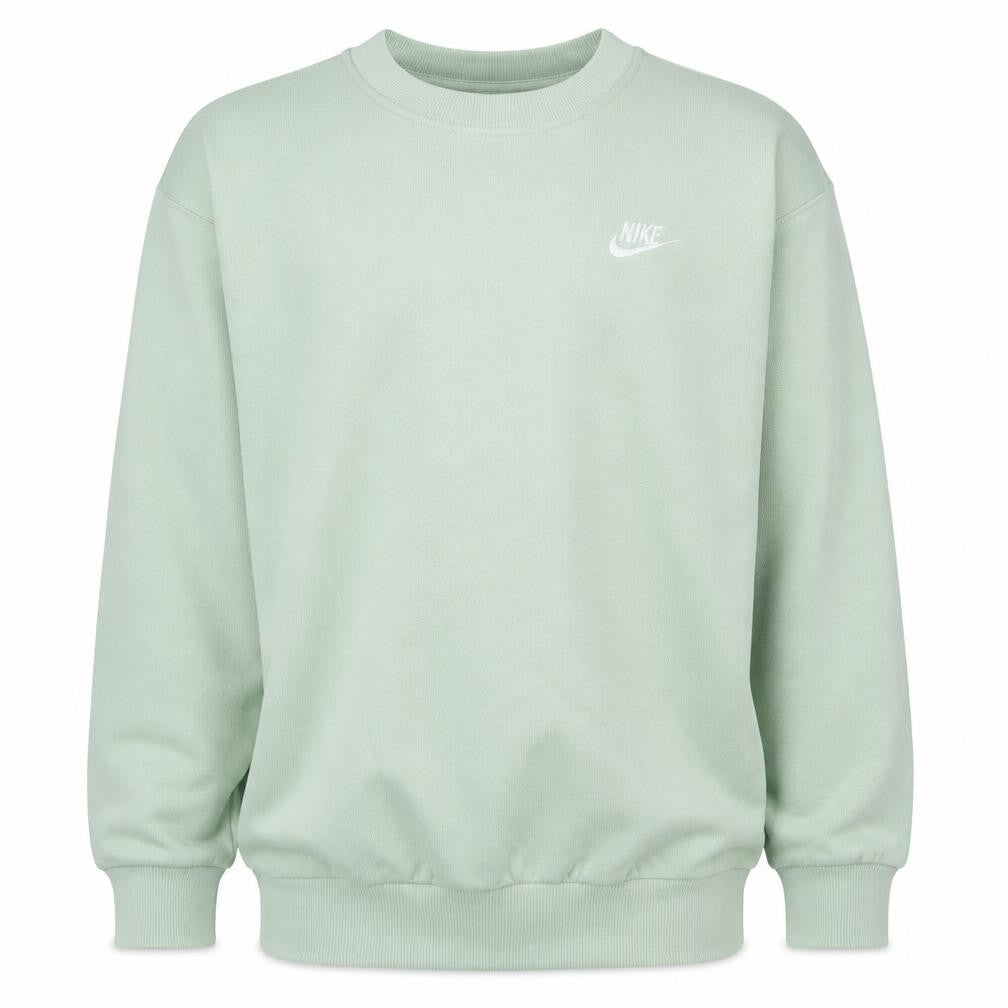 Nike Boys Green XL Pullover Sweatshirt Crew Neck Fleece Logo Top