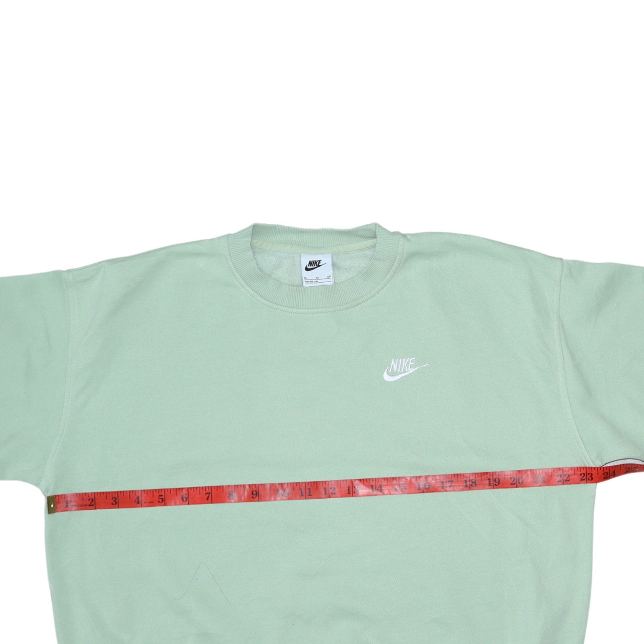 Nike Boys Green XL Pullover Sweatshirt Crew Neck Fleece Logo Top