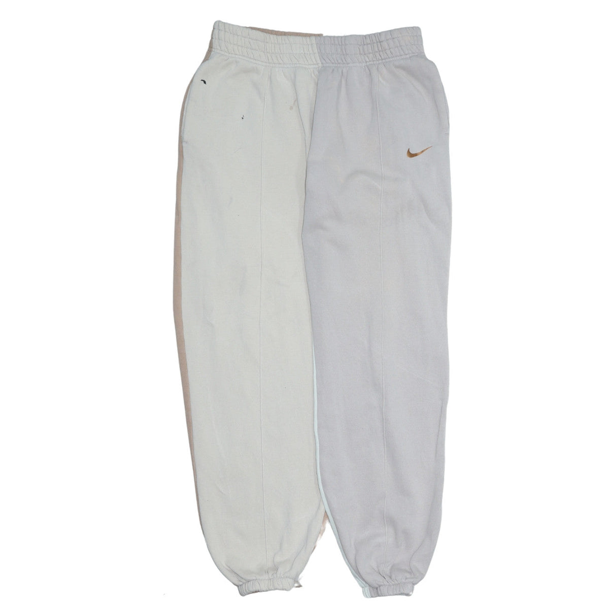 Nike Womens Multicoloured Jogger Trousers M Fleece Comfort Elastic Waist