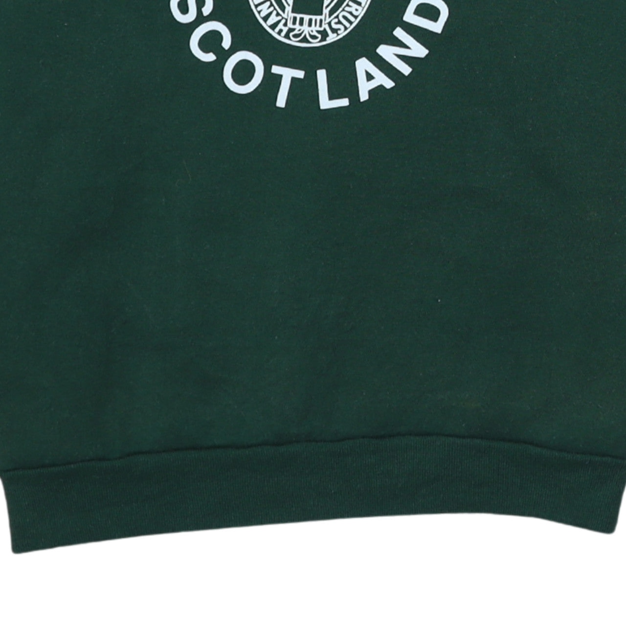 Fruit of the Loom Men’s Green HCPT Scotland Logo Pullover Sweatshirt L