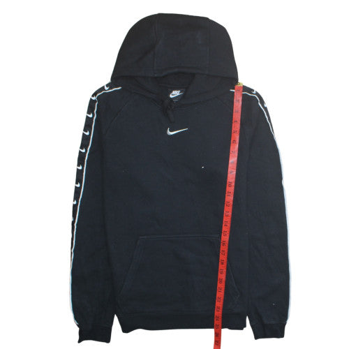 Nike Mens Black XS Pullover Fleece Hoodie with Logo