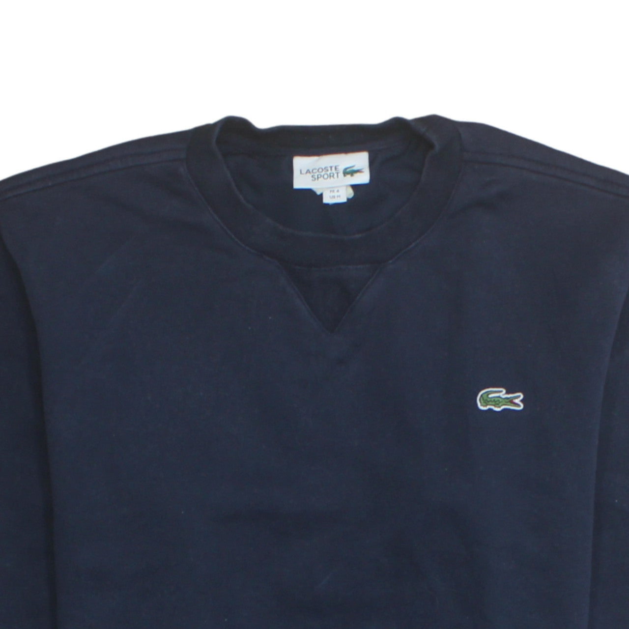 Lacoste Men's Blue Crew Neck Pullover Sweatshirt M