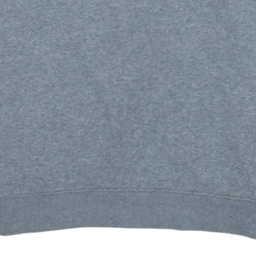 Nike Men's Grey Crew Neck Fleece Sweatshirt L Regular Fit