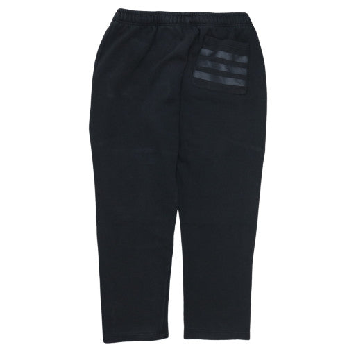 adidas Men’s Black 2XL Quilted Fleece Jogger Trousers