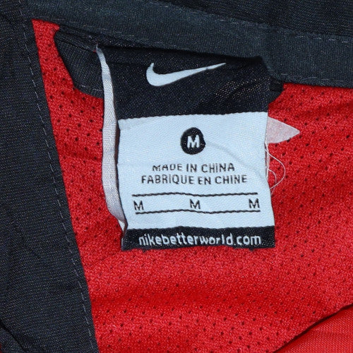 Nike Paris Saint-Germain Red Black Full Zip Men's M Sports Jacket