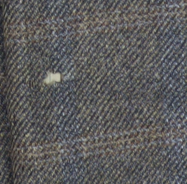 Marks and Spencer Men's Brown Check Wool Cashmere Blazer 44in M