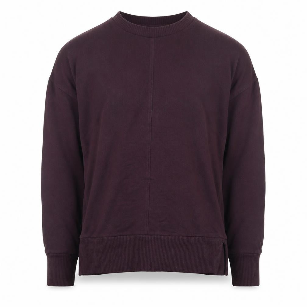 Next Men's Purple Knit Pullover Jumper L Regular Fit Crew Neck