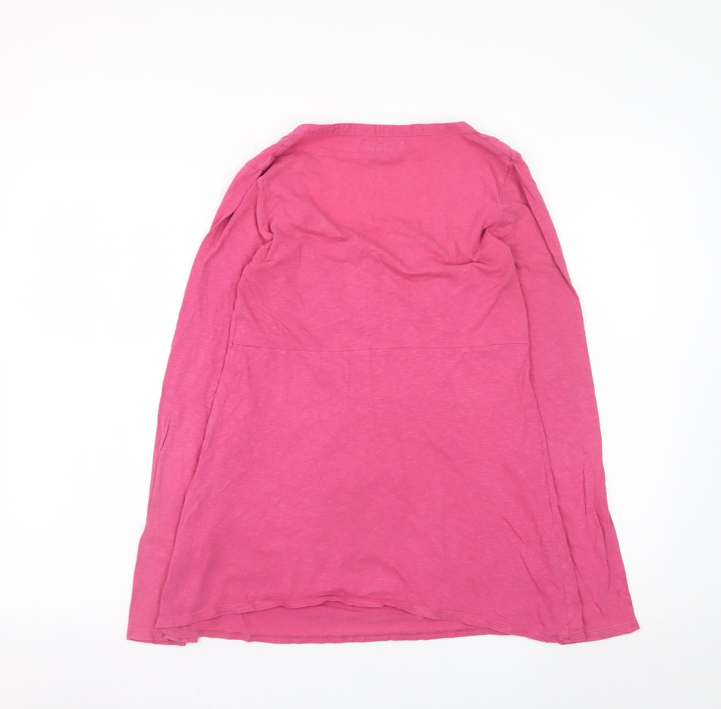White Stuff Women’s Pink Cotton Tunic Blouse Size 10