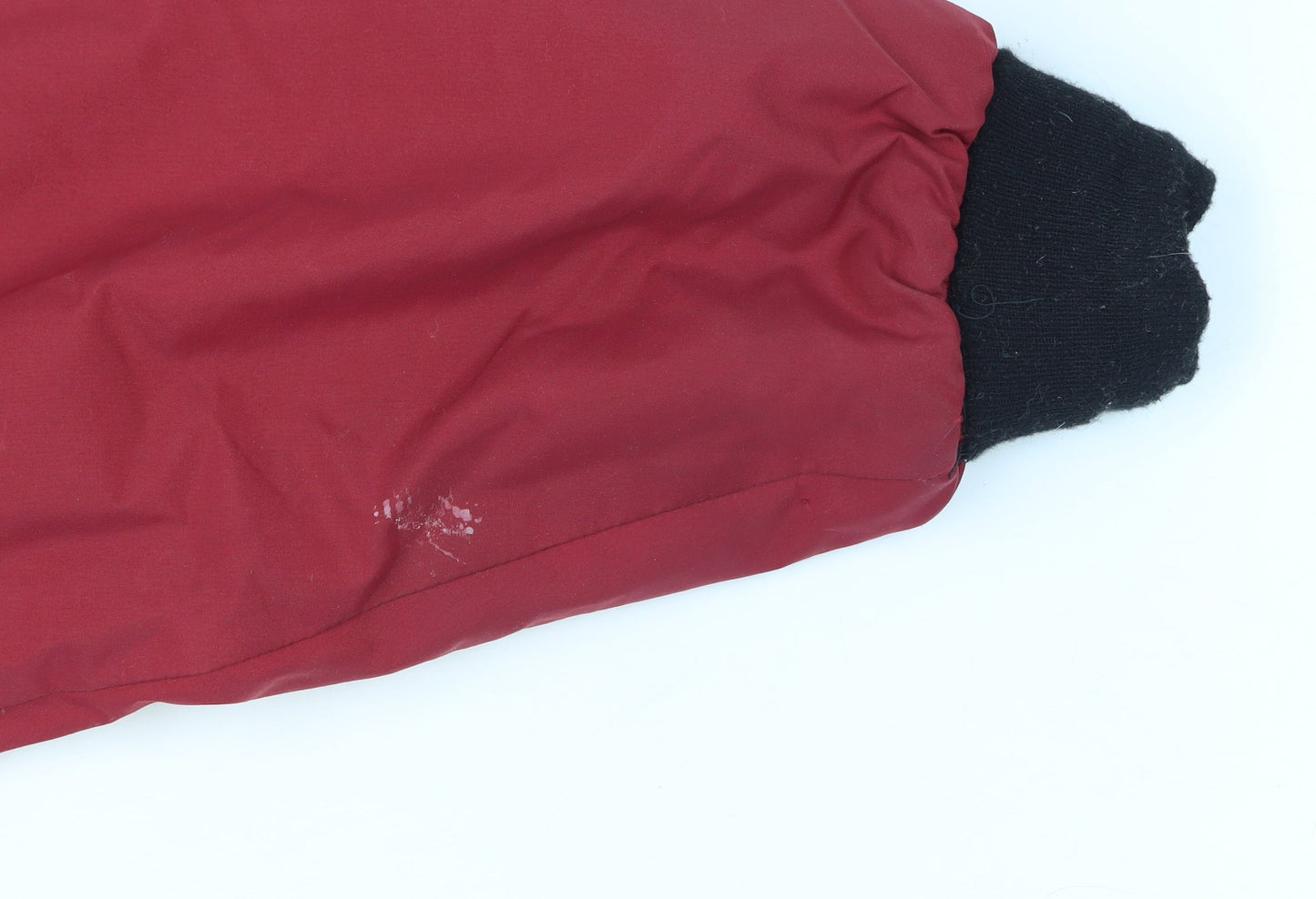 North Sails Men's Red XL Bomber Jacket with Logo Zip Pockets